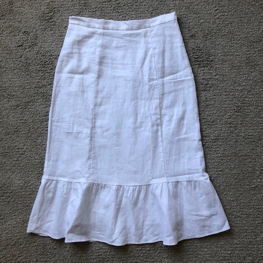 Wilfred White Midi Skirt